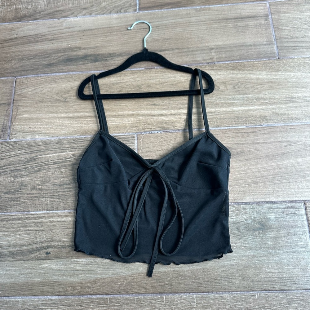 Mesh Crop Top